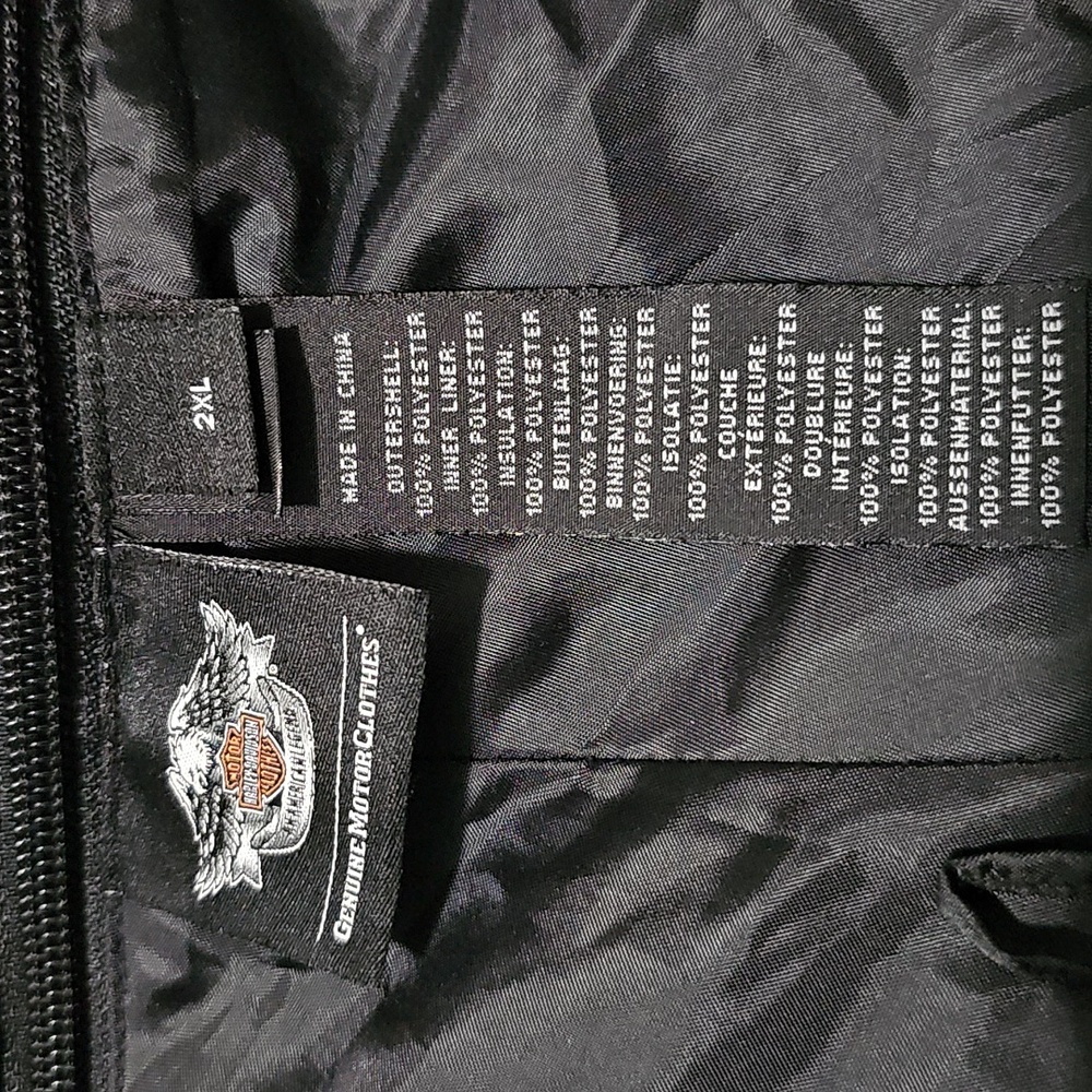 Harley Davidson Men's 2XL Riding Gear Black Motorcycle Pants - Picture 7 of 11